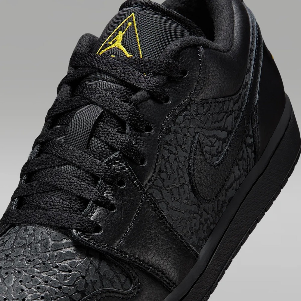 11M -  [NEW] Men's Air‎ Jordan 1 Low Shoes 'Black' IM6568-010 - Picture 7 of 8
